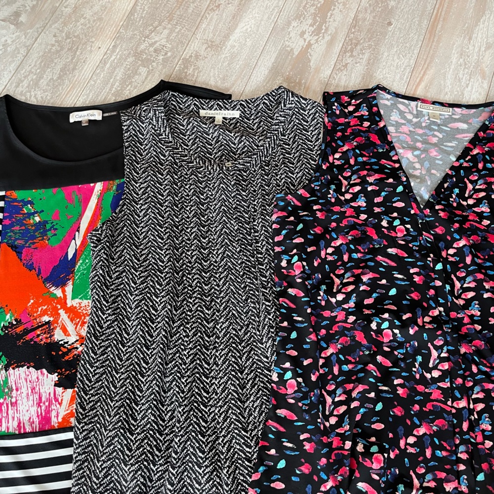 Bundle Calvin Klein, Daniel Rainn & Dana Bachman sleeveless tops 3 for 1 value